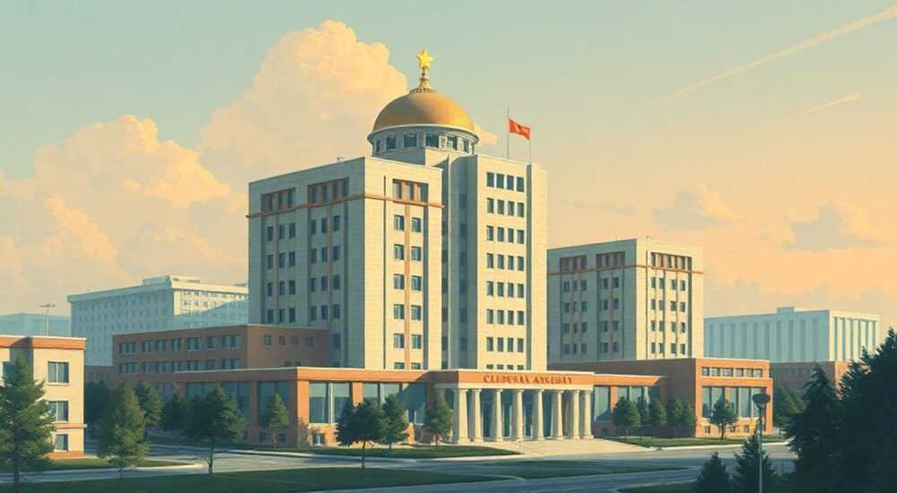 Здания советской архитектуры
