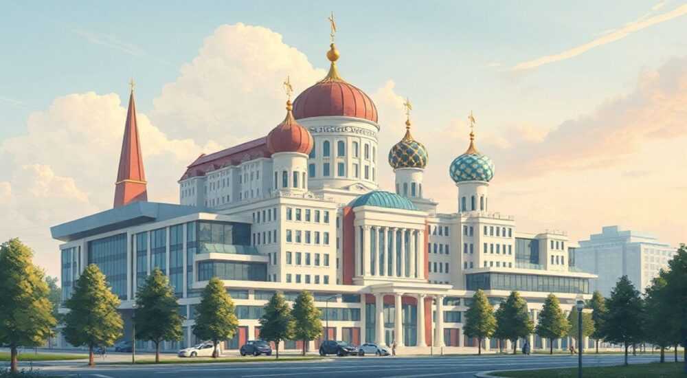Здания современной архитектуры в россии