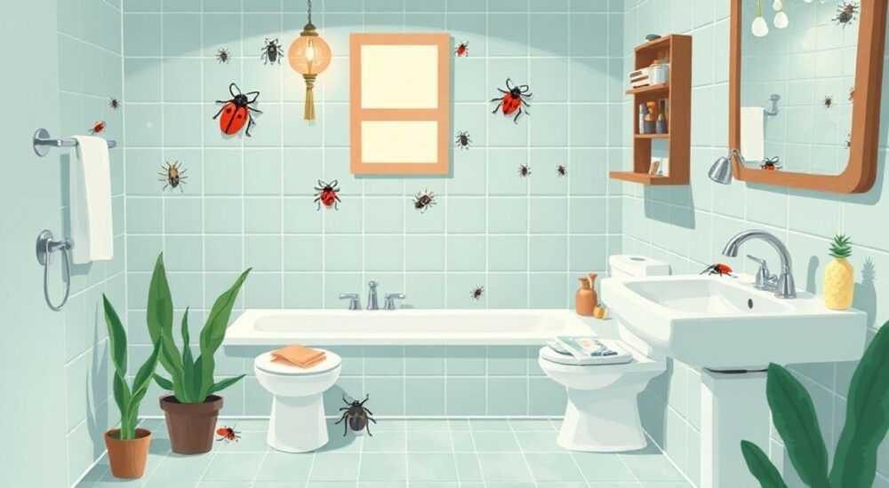 Жуки которые живут в ванной