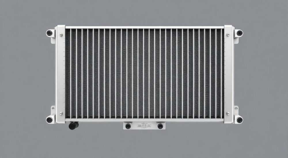 Алюминиевый радиатор с нижней подводкой