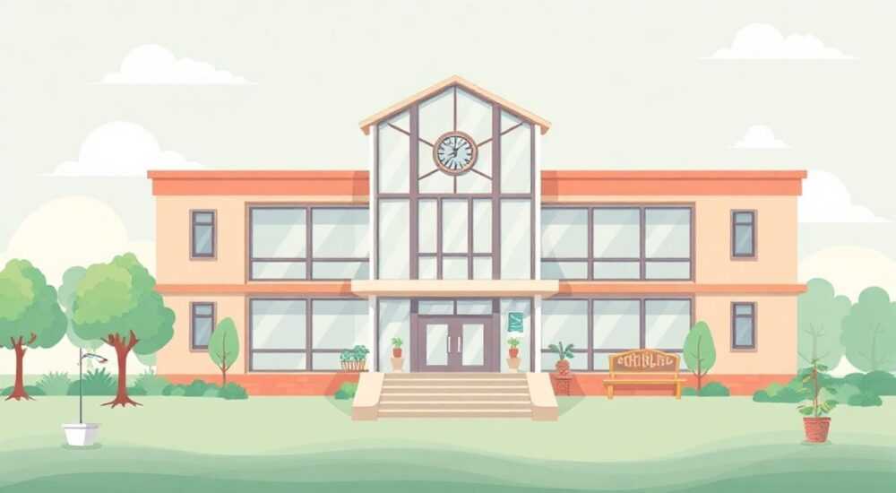 Архитектурно планировочные решения здания должны обеспечивать размещение на верхних этажах учебных