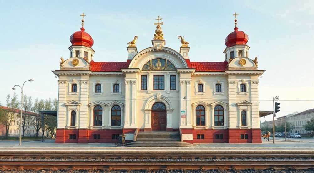 Архитектурный стиль ярославского вокзала