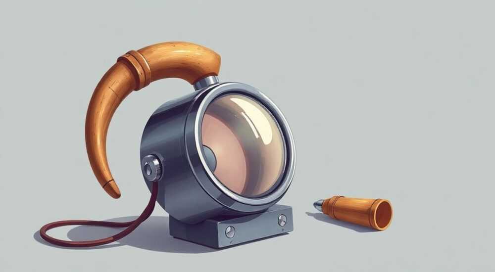 Арт объект рог