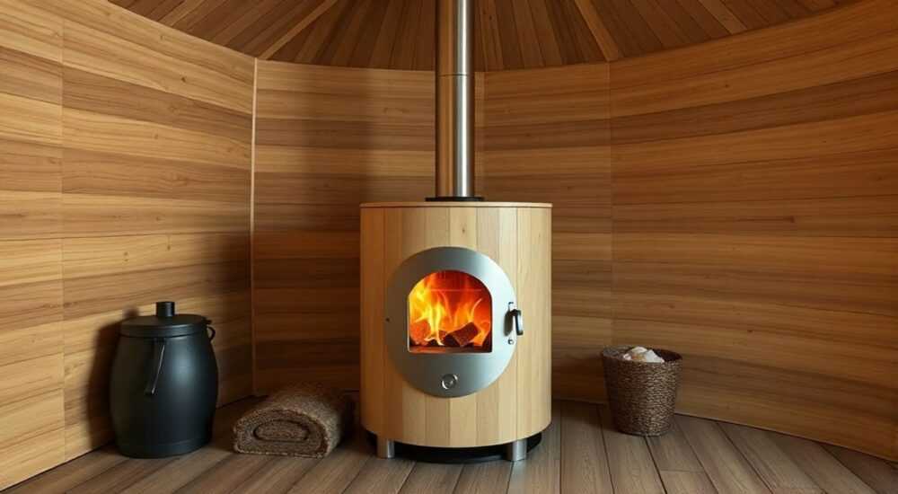 Банная печь витрувия
