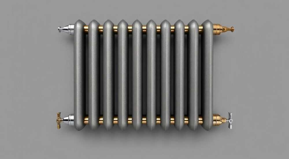 Биметаллический радиатор stout titan 500 10 секций