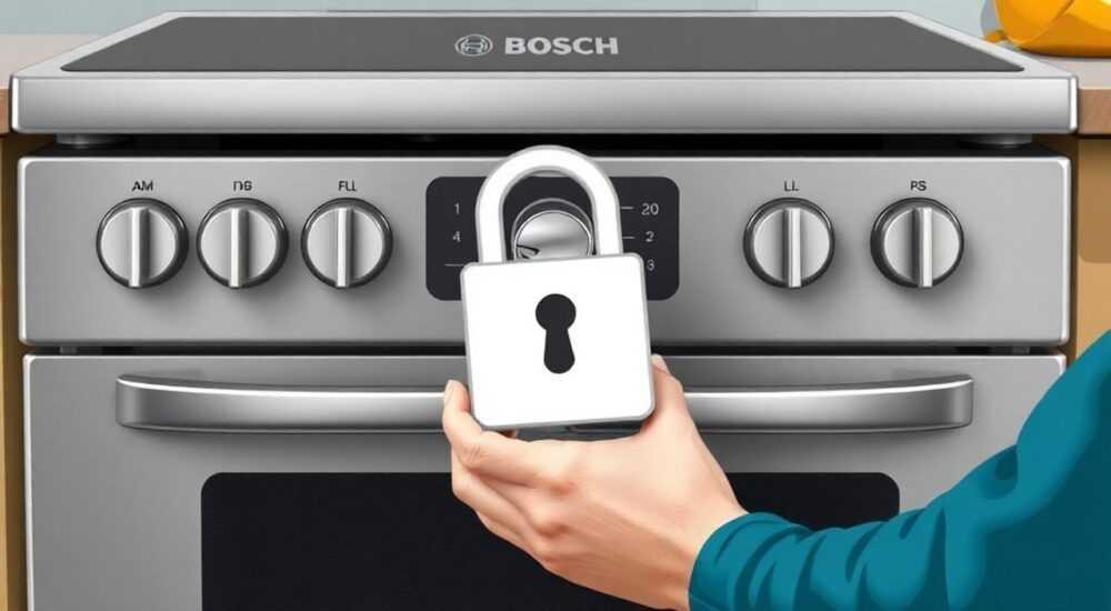 Bosch плита электрическая как разблокировать