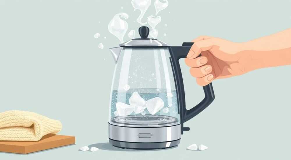 Чем чистить чайник внутри
