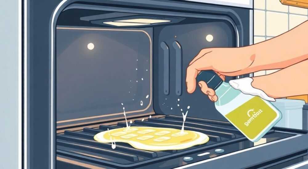 Чем очистить духовой шкаф внутри от нагара в домашних условиях