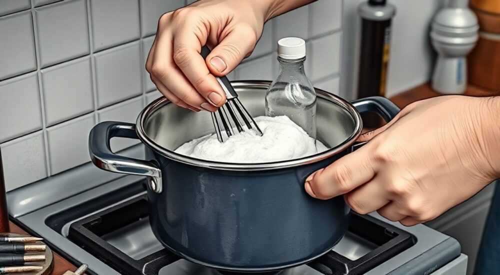 Чем отмыть эмалированную кастрюлю внутри от черноты