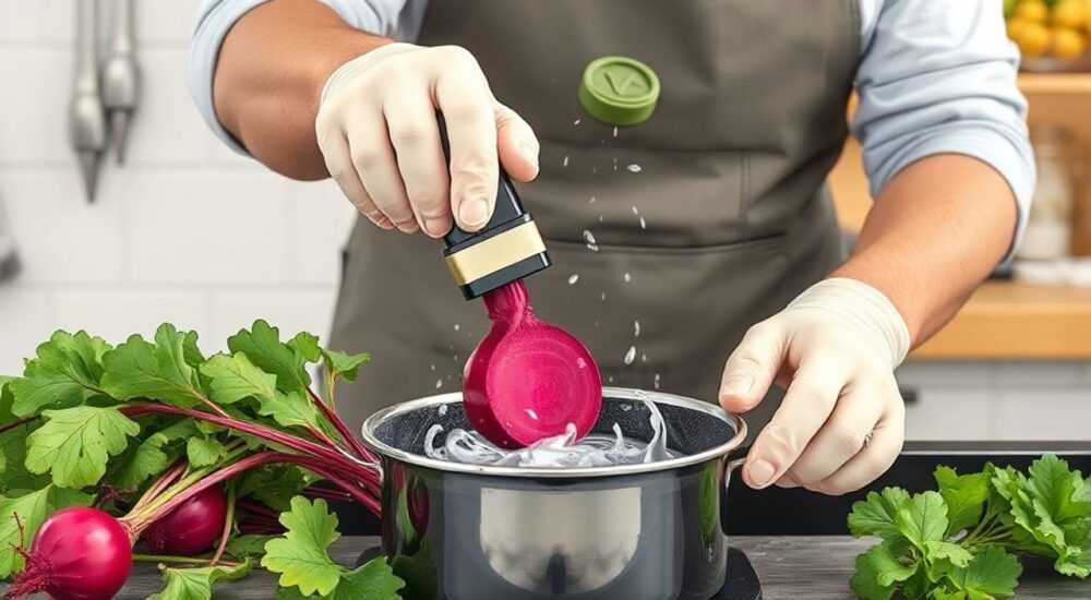 Чем отмыть кастрюлю после свеклы