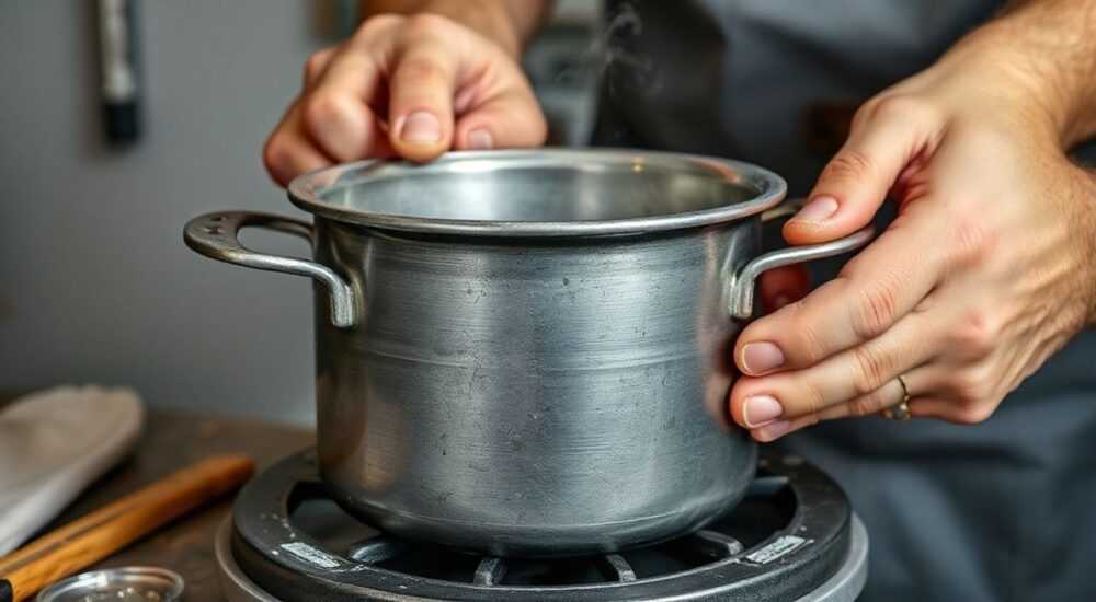 Чем почистить алюминиевую кастрюлю от черноты
