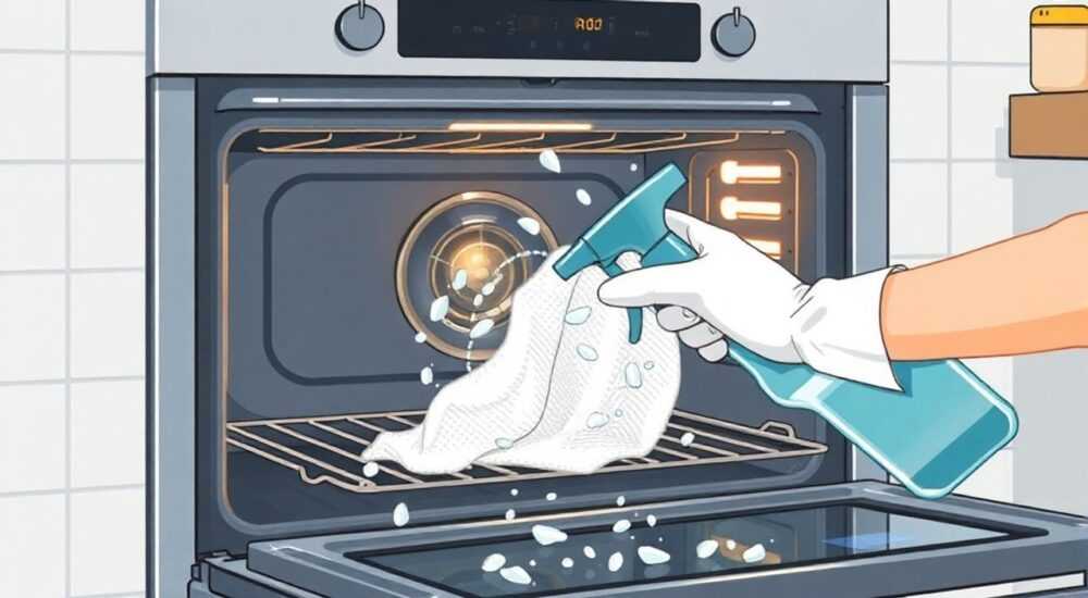 Чем почистить духовой шкаф