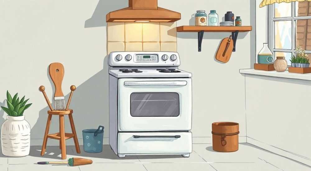 Чем покрасить электрическую плиту
