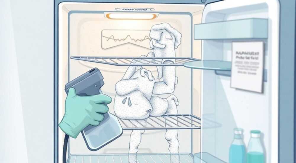 Чем помыть холодильник от плесени