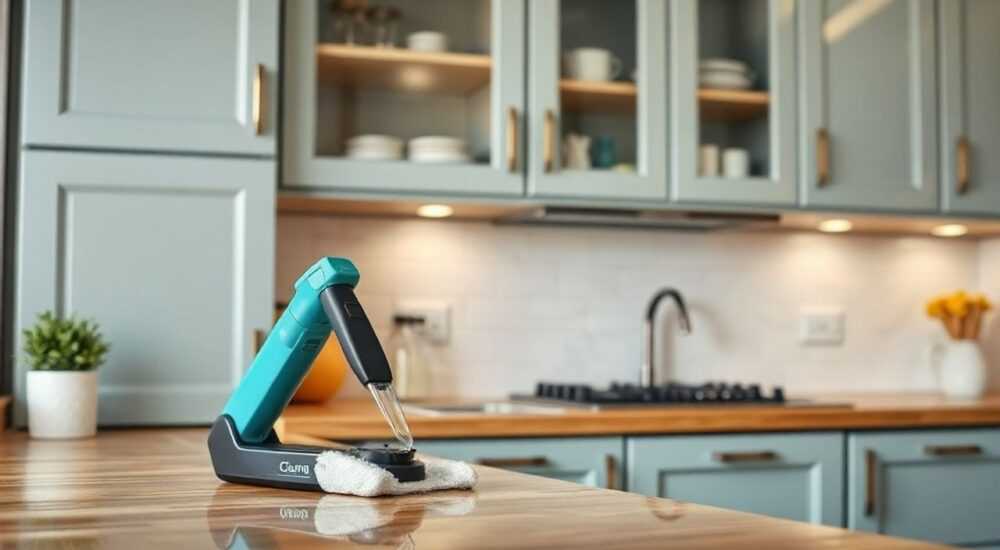 Чем помыть кухонные шкафы от жира глянцевые