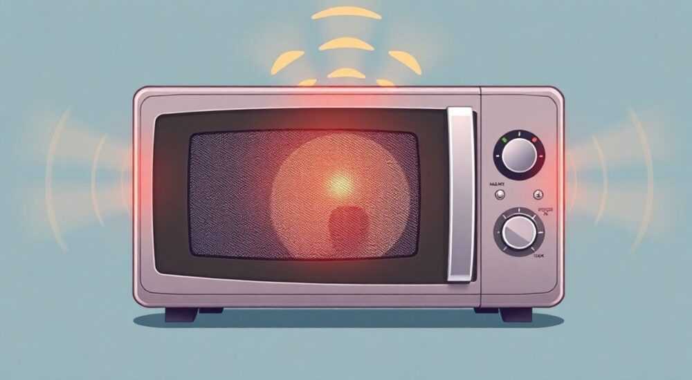 Что излучает микроволновка