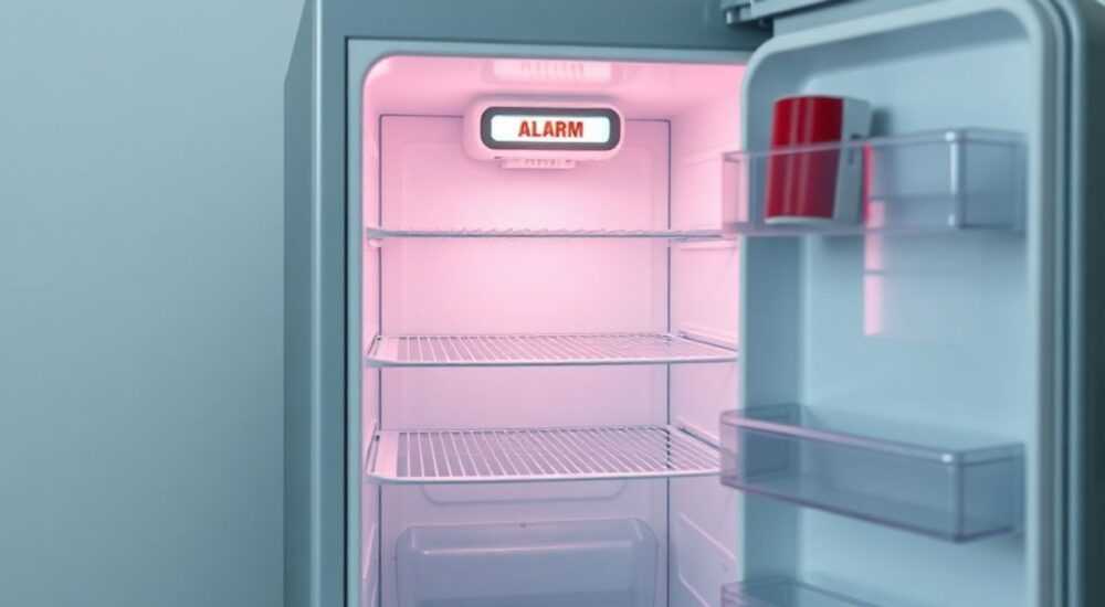 Что такое alarm в холодильнике