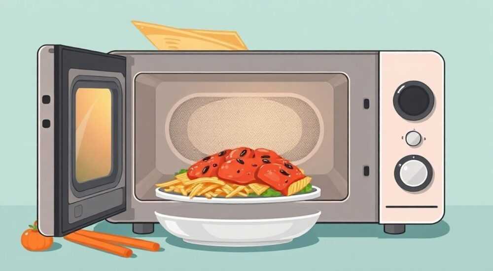 Что то вкусное в микроволновке