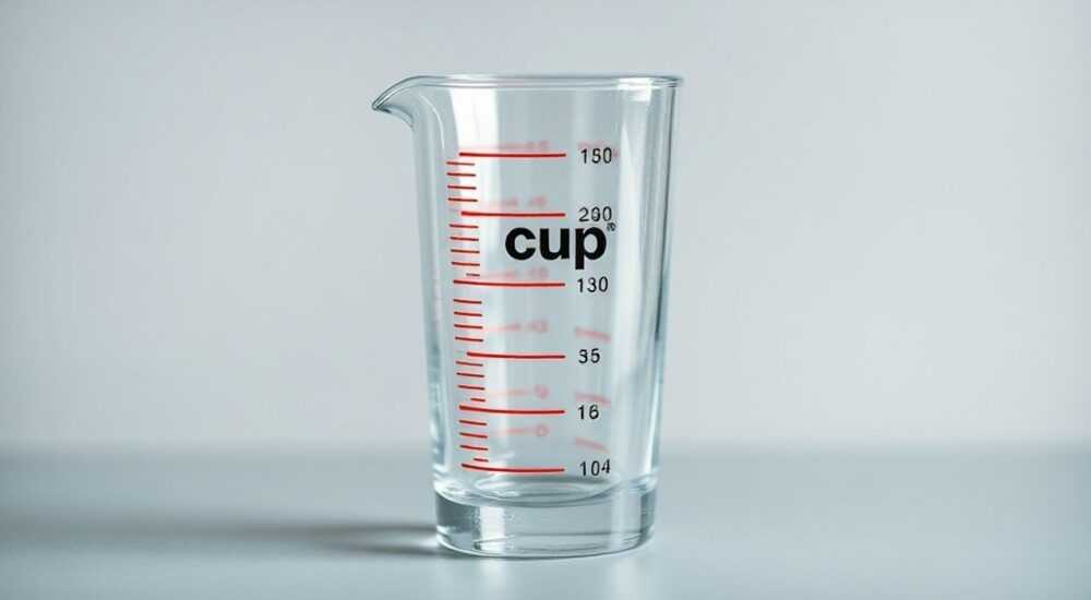 Cup что означает на мерном стакане