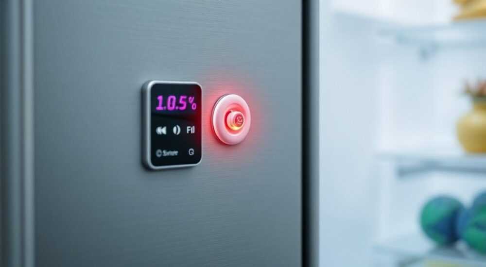 Датчик температуры в холодильнике lg где находится