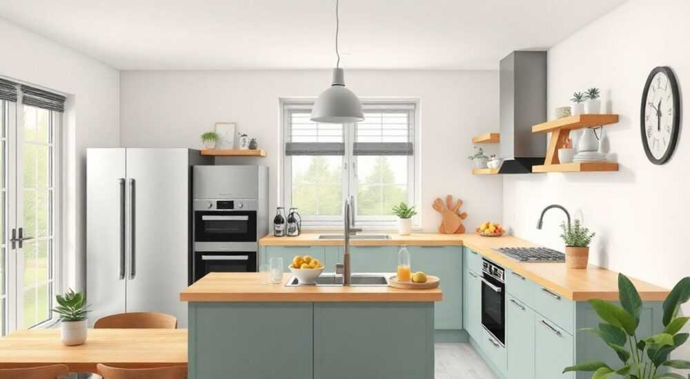 Дизайн интерьера кухни 8 кв м