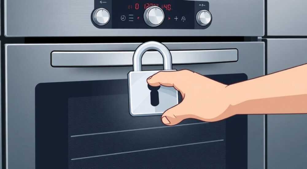 Духовой шкаф bosch как снять блокировку
