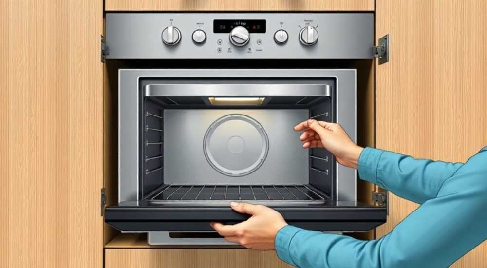 Духовой шкаф как установить в гарнитур