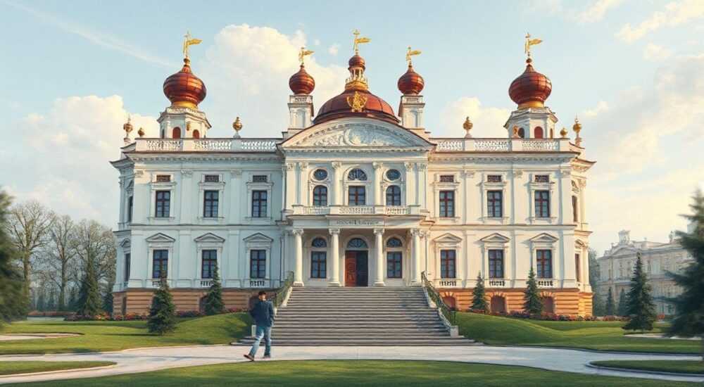 Дворец в стрельне архитектор
