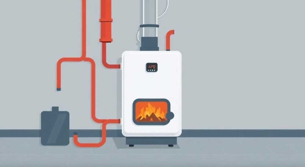 Дымоход для напольного газового котла