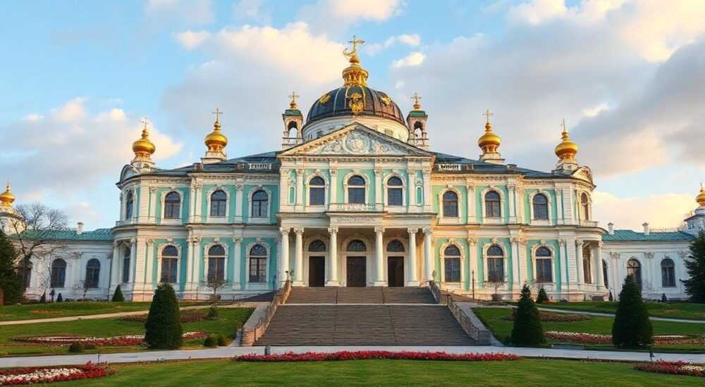 Екатерининский дворец москва архитектор
