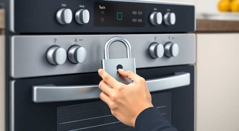 Электрическая плита bosch как снять блокировку