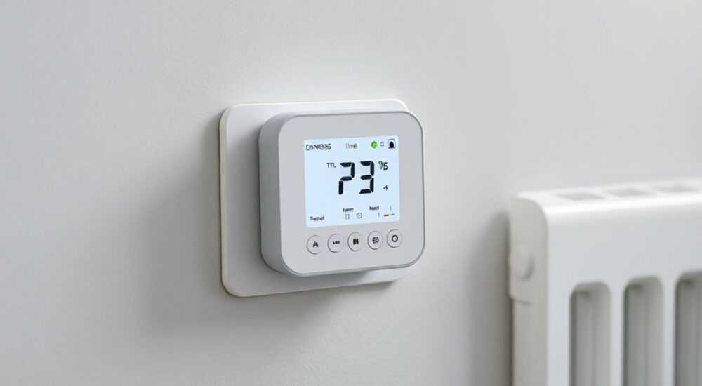 Электронный радиаторный терморегулятор living connect danfoss
