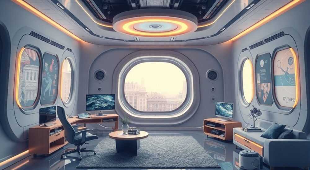 Футуризм в интерьере