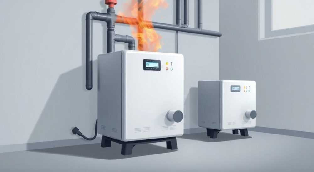 Газовые горелки для напольных котлов