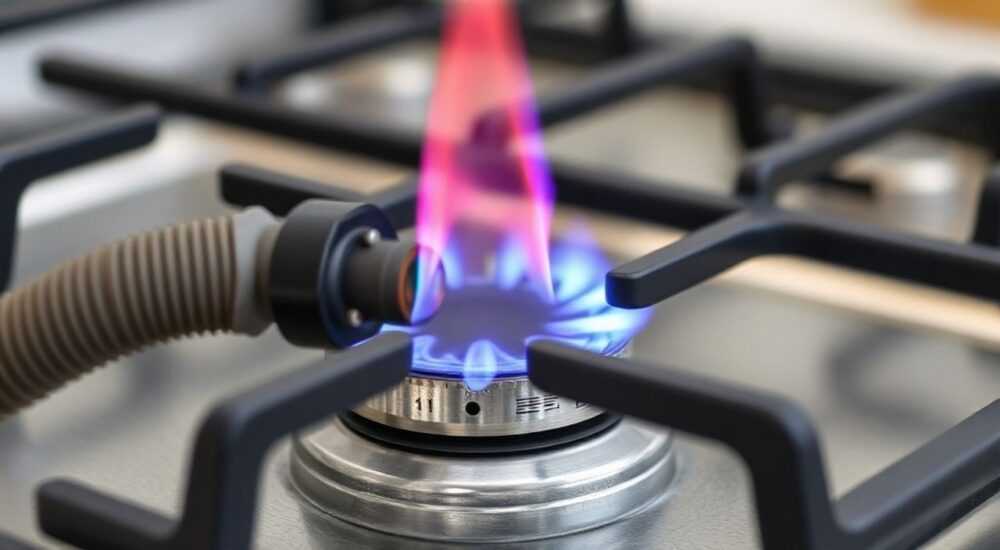 Газовый шланг для варочной панели с электроподжигом какой нужен