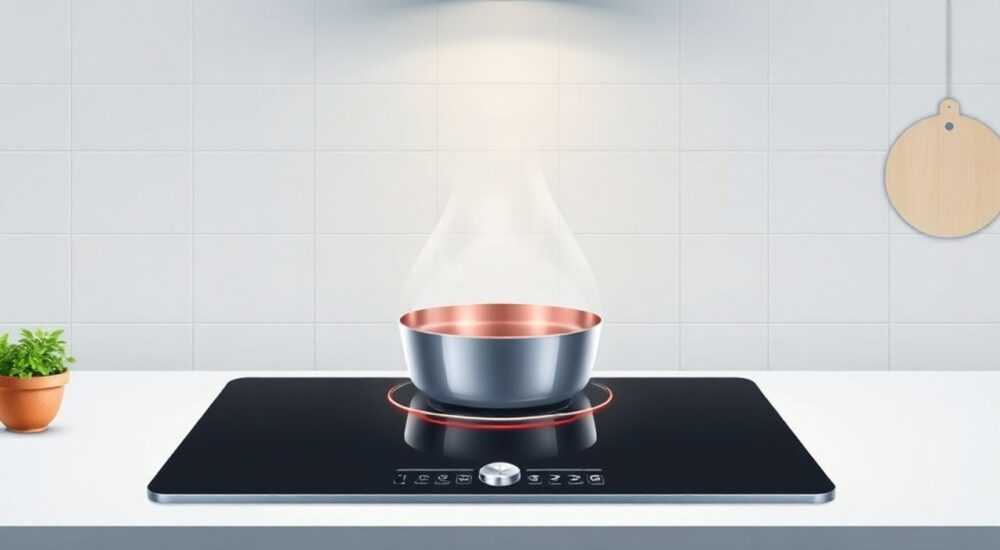 Haier индукционная плита как включить