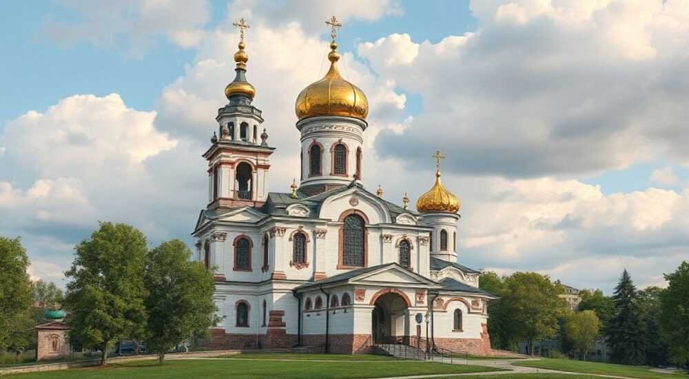 Храм сергия радонежского куликово поле архитектурный стиль
