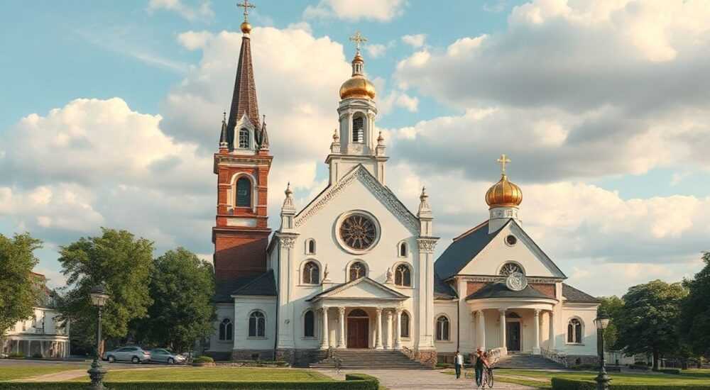 Храмы в стиле эклектика