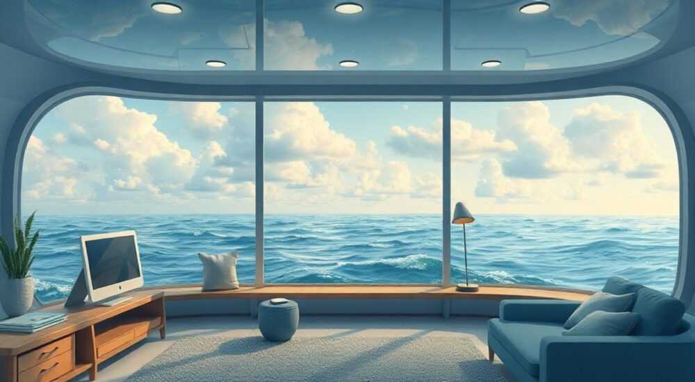 Интерьерная картина море