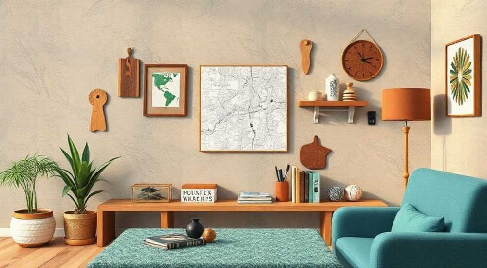 Интерьерная картина своими руками текстурной пастой