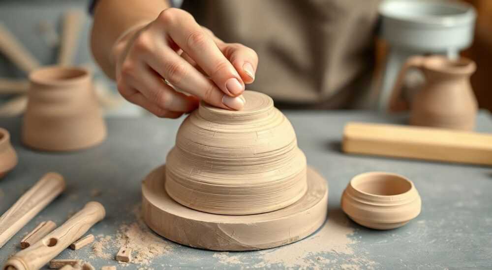 Из какой глины делают посуду