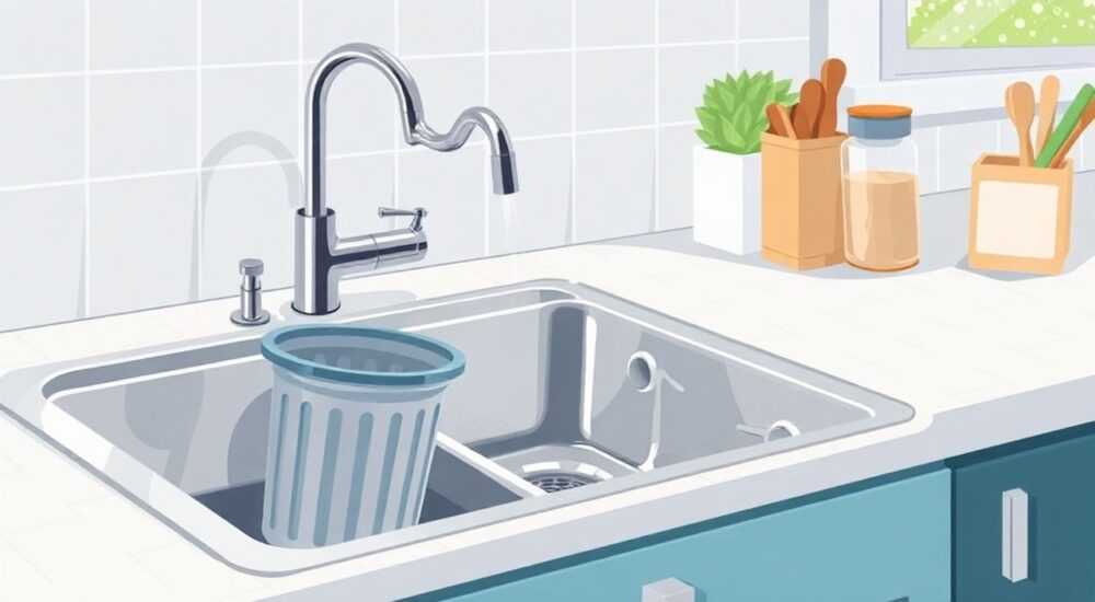 Измельчитель для раковины на кухне