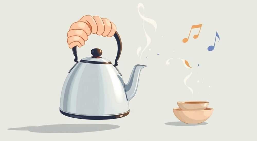 Как активировать мелодии в чайнике безмятежности