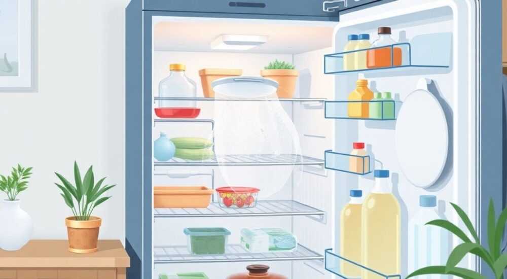 Как быстро удалить запах из холодильника в домашних условиях