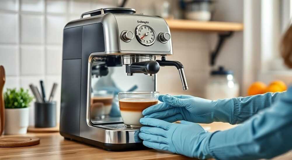 Как чистить кофемашину delonghi