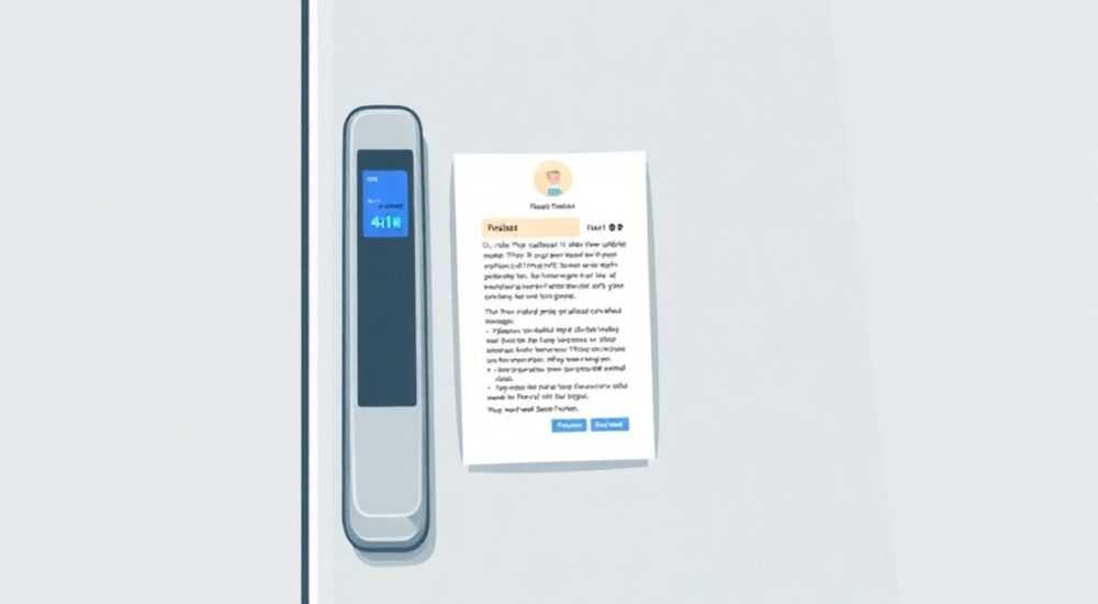 Как крепится дверь холодильника