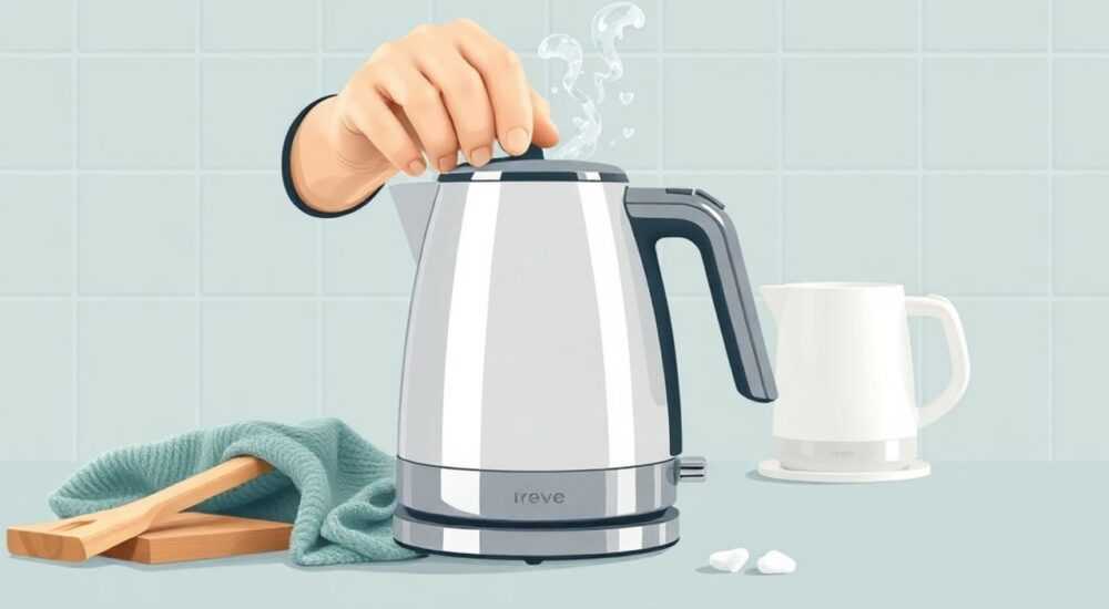 Как мыть электрический чайник