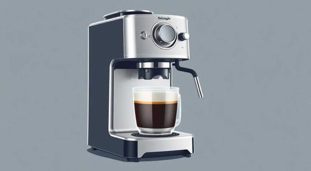 Как настроить кофемашину delonghi на объем чашек