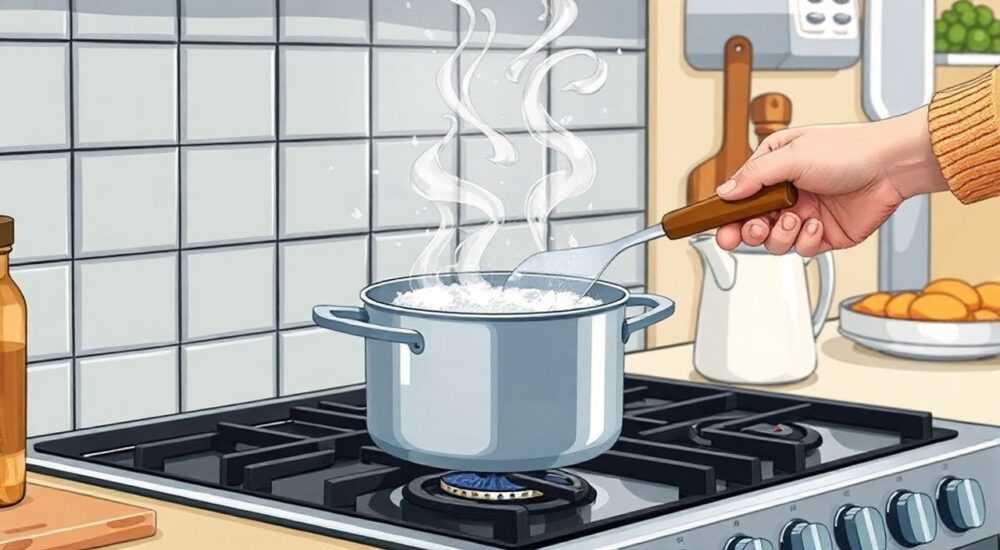 Как обжечь казан на газовой плите