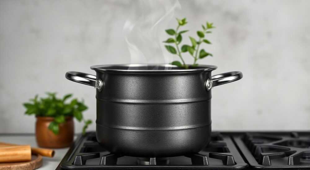 Как очистить алюминиевую кастрюлю от черноты внутри